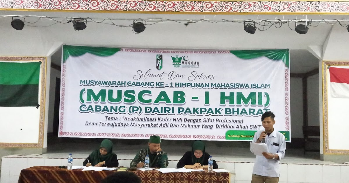 HMI pemkot kota lamongan Gelar Musyawarah Cabang